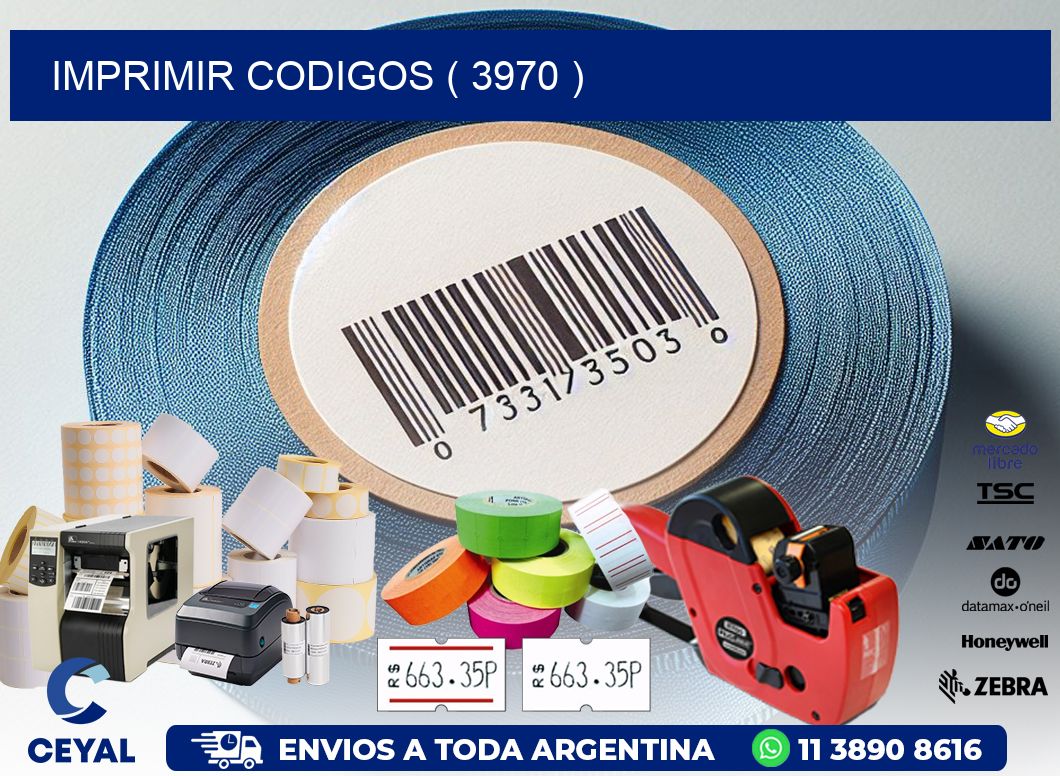 IMPRIMIR CODIGOS ( 3970 )