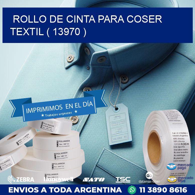 ROLLO DE CINTA PARA COSER TEXTIL ( 13970 )