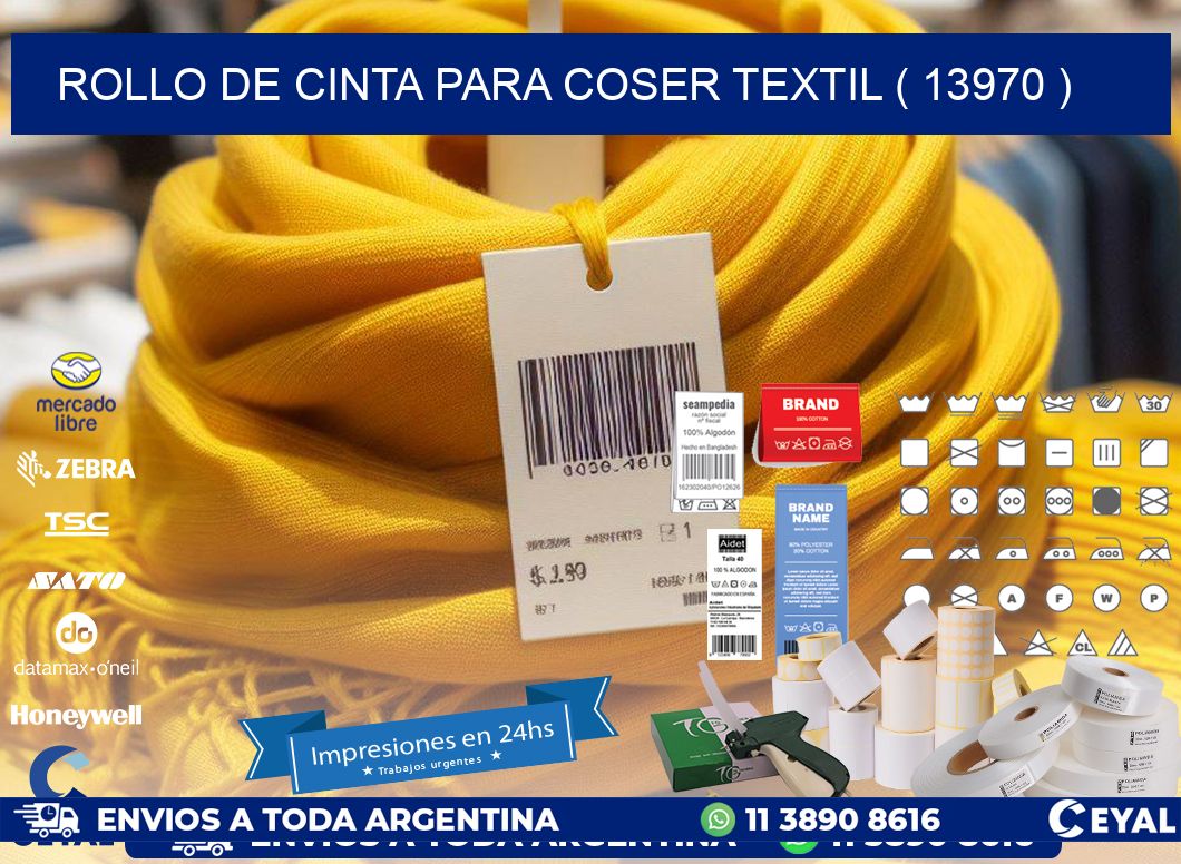 ROLLO DE CINTA PARA COSER TEXTIL ( 13970 )