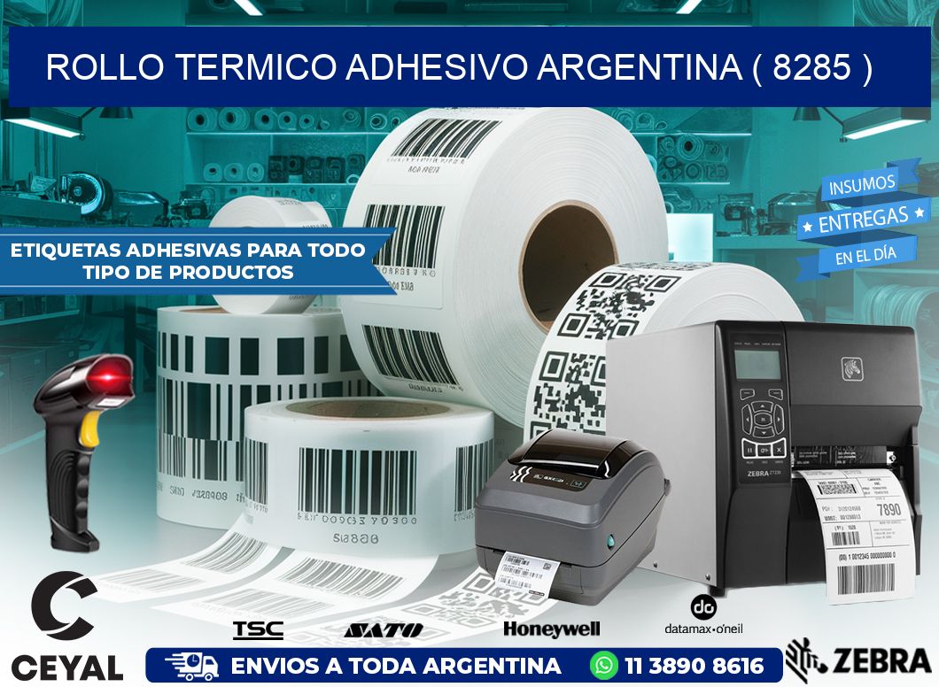ROLLO TERMICO ADHESIVO ARGENTINA ( 8285 )