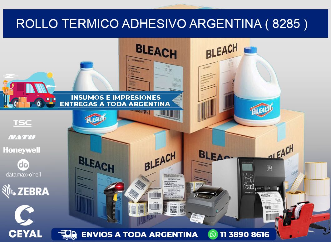 ROLLO TERMICO ADHESIVO ARGENTINA ( 8285 )