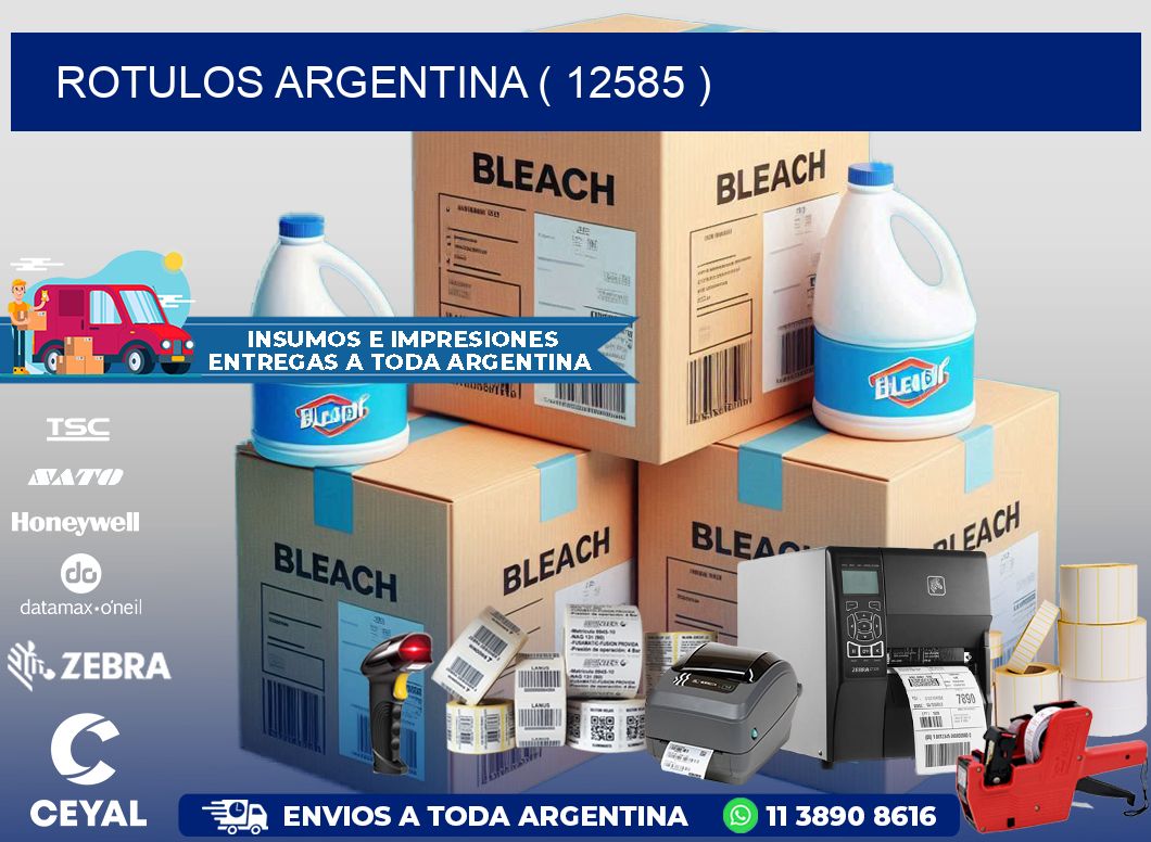 ROTULOS ARGENTINA ( 12585 )