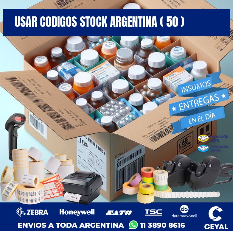 USAR CODIGOS STOCK ARGENTINA ( 50 )