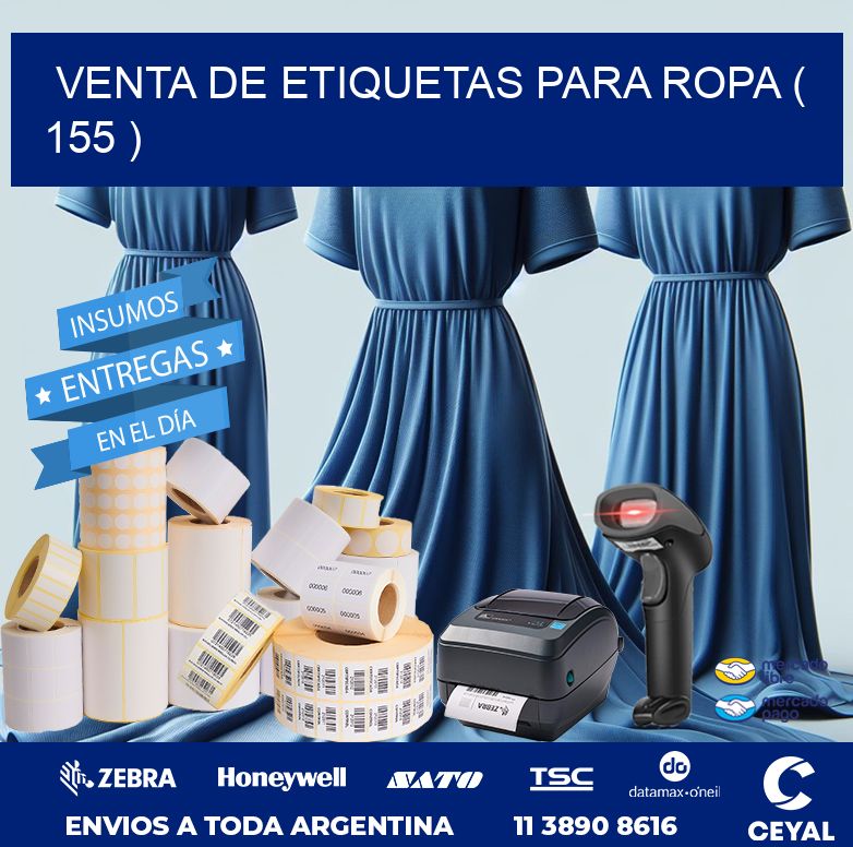 VENTA DE ETIQUETAS PARA ROPA ( 155 )