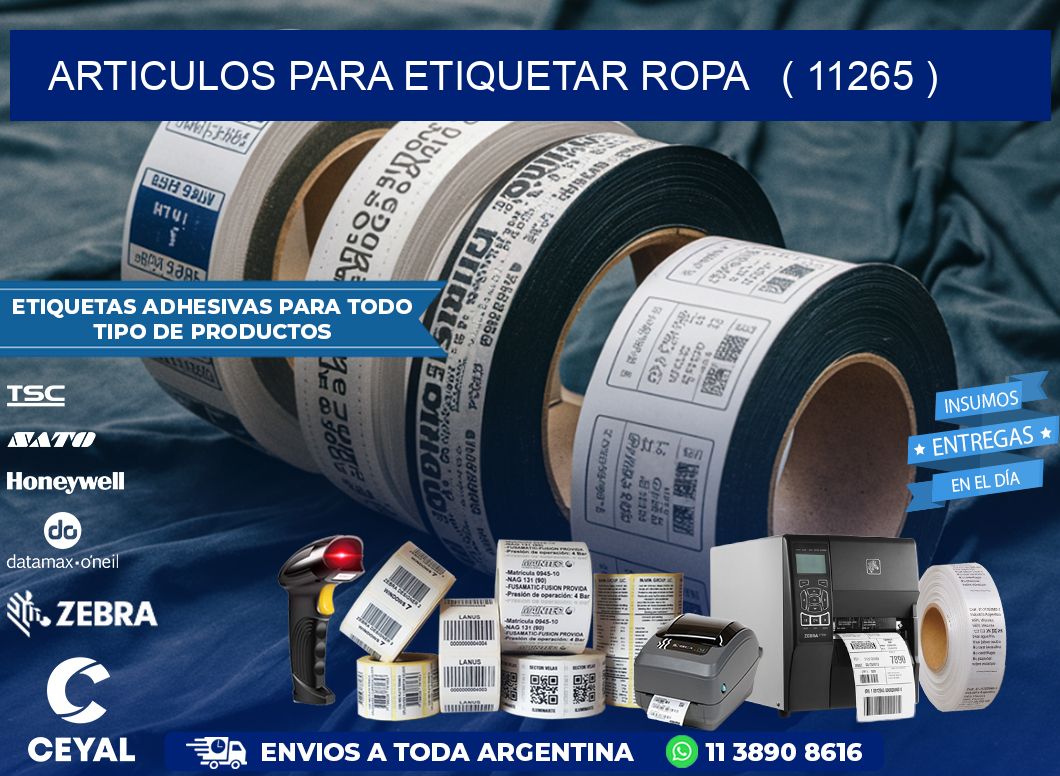 articulos para etiquetar ropa   ( 11265 )