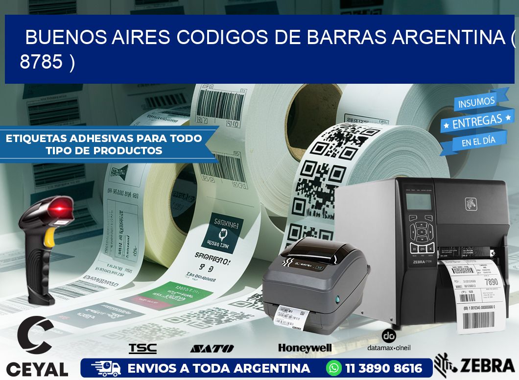 buenos aires codigos de barras argentina ( 8785 )