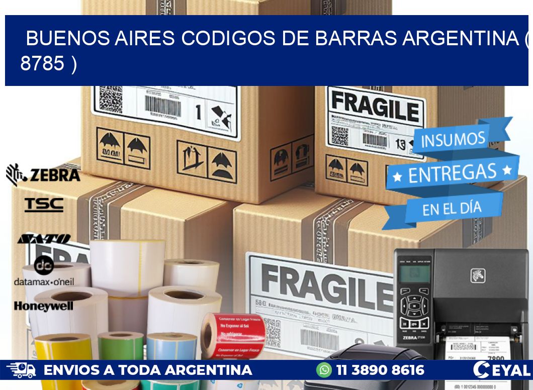 buenos aires codigos de barras argentina ( 8785 )