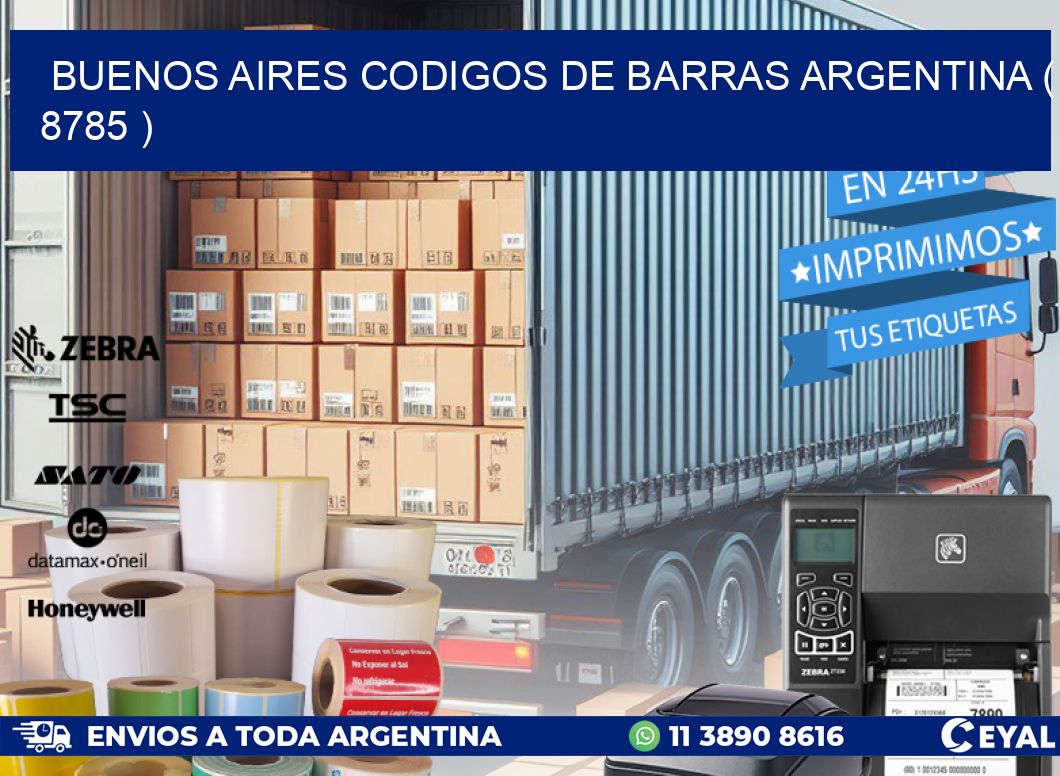 buenos aires codigos de barras argentina ( 8785 )