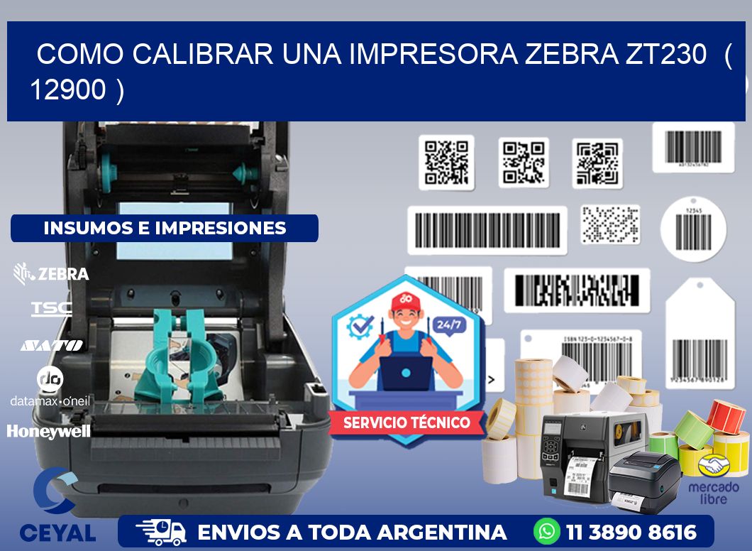 como calibrar una impresora zebra zt230 ( 12900 )