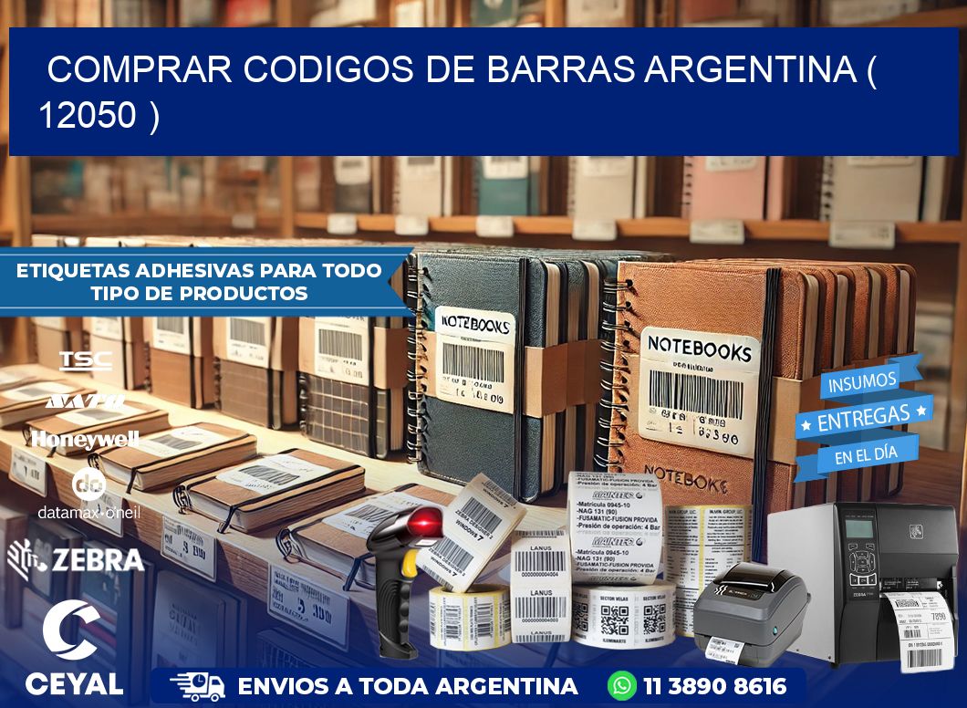 comprar codigos de barras argentina ( 12050 )