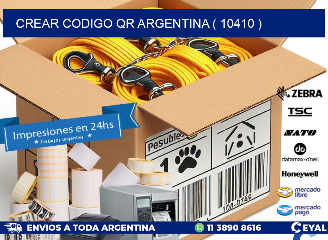 crear codigo qr argentina ( 10410 )