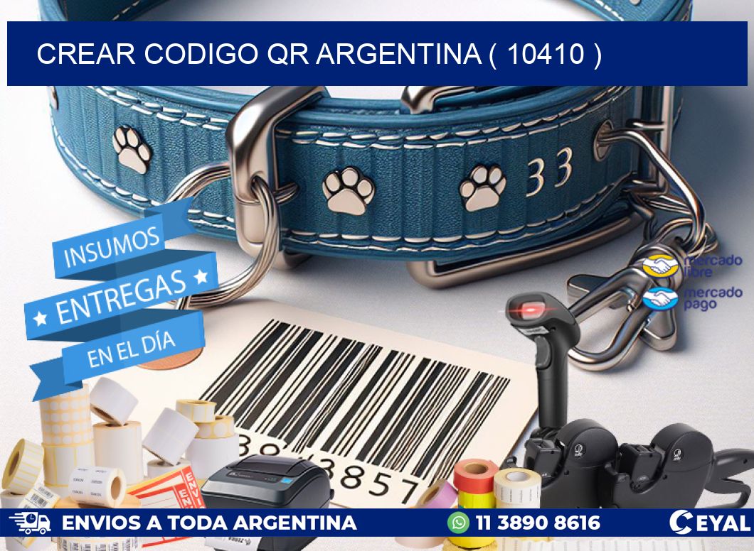 crear codigo qr argentina ( 10410 )