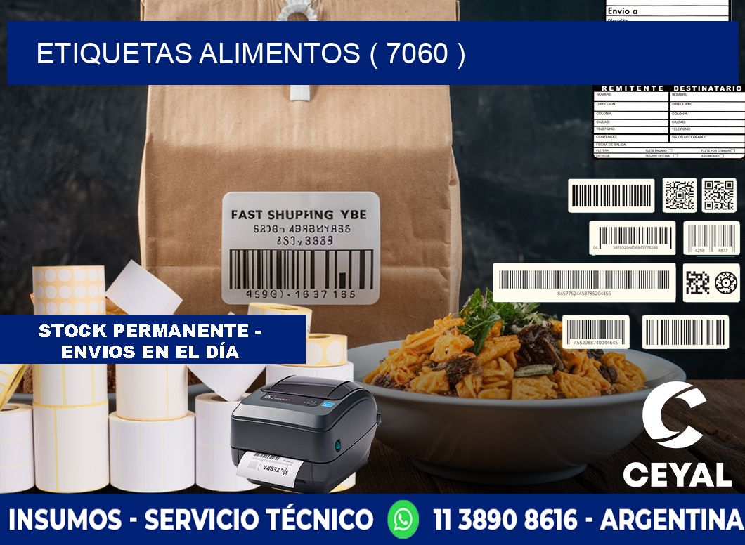 etiquetas alimentos ( 7060 )