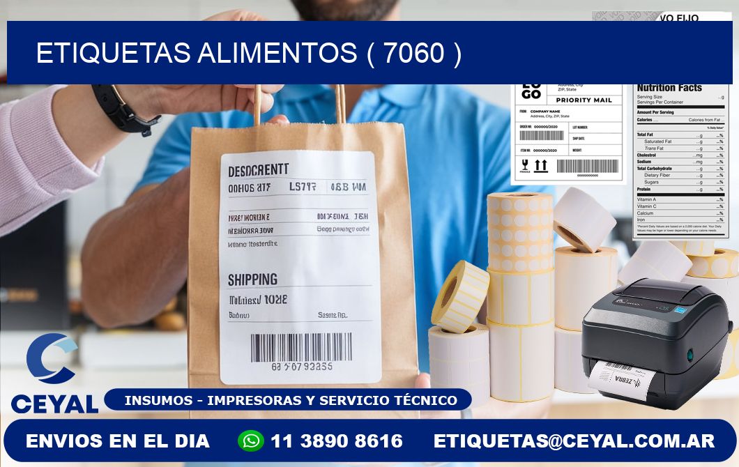 etiquetas alimentos ( 7060 )