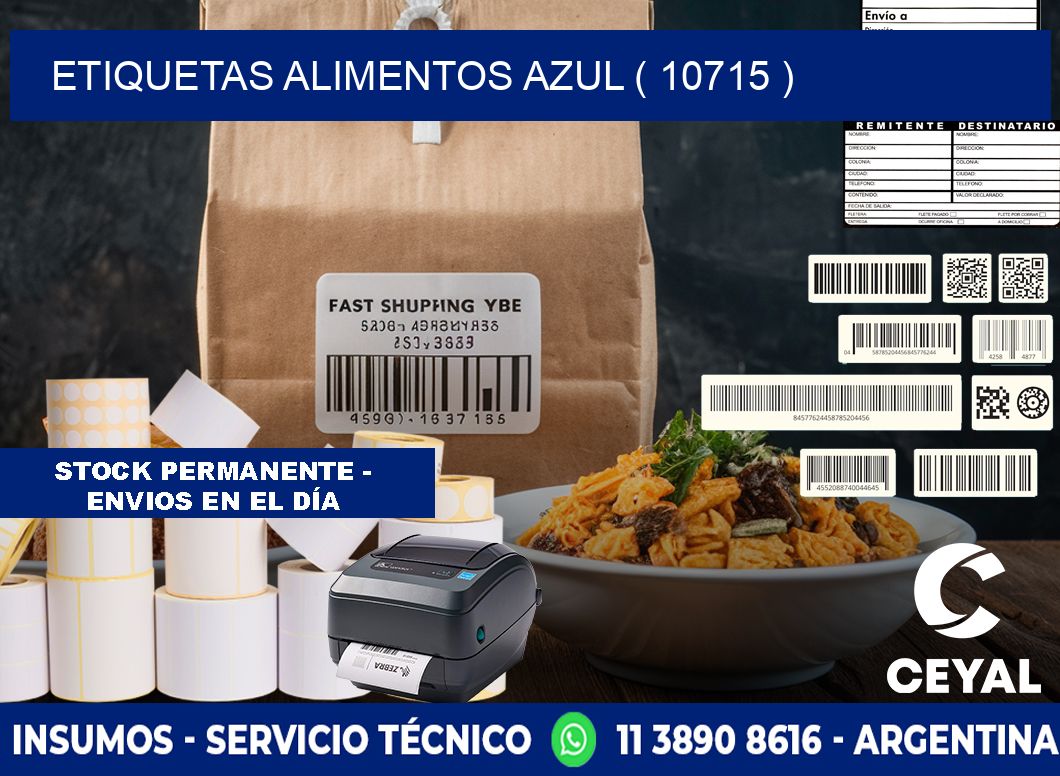 etiquetas alimentos azul ( 10715 )
