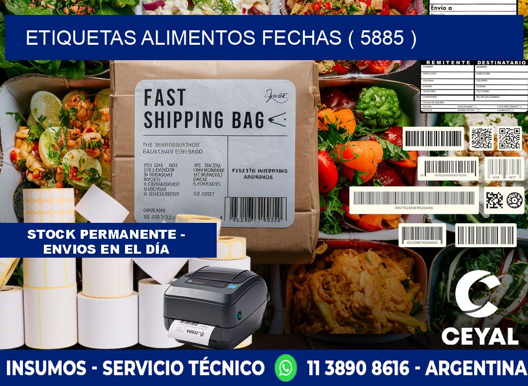 etiquetas alimentos fechas ( 5885 )