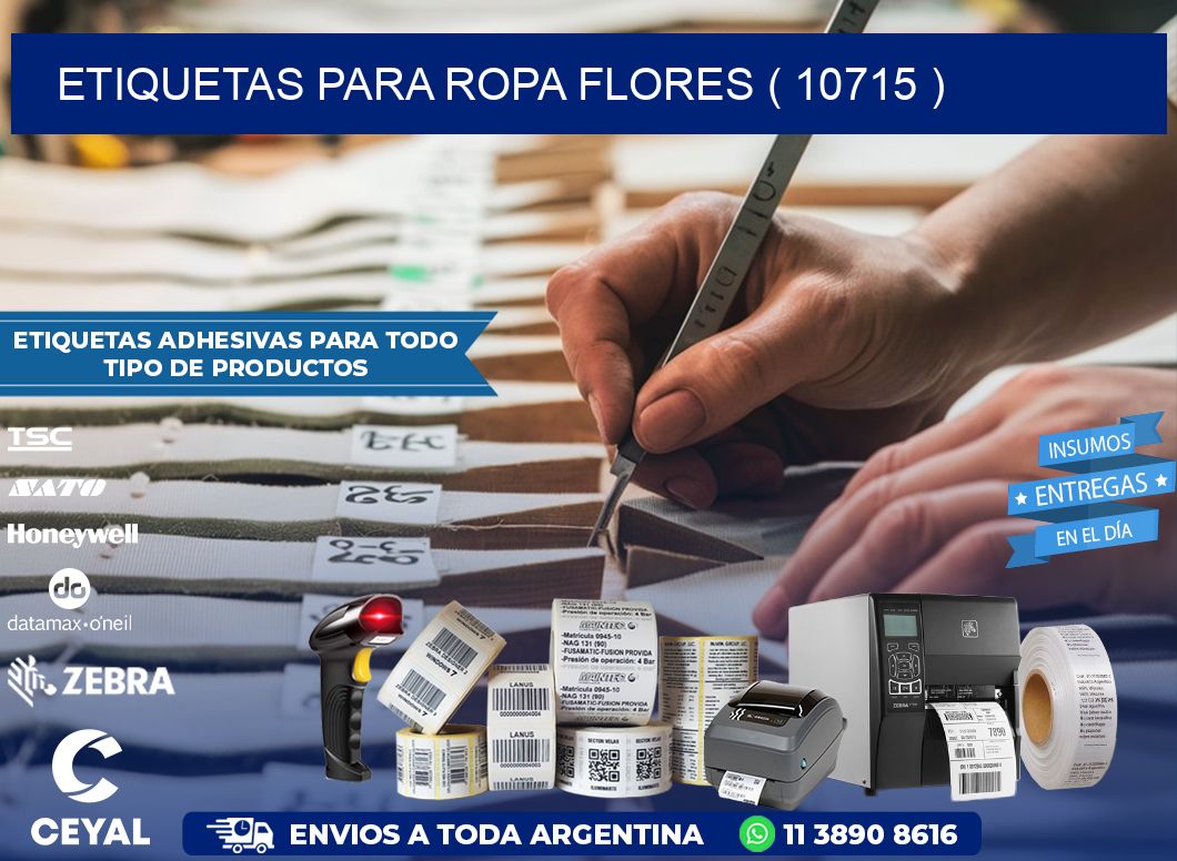 etiquetas para ropa flores ( 10715 )