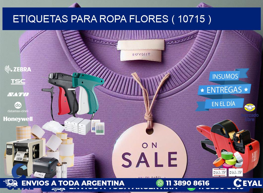 etiquetas para ropa flores ( 10715 )