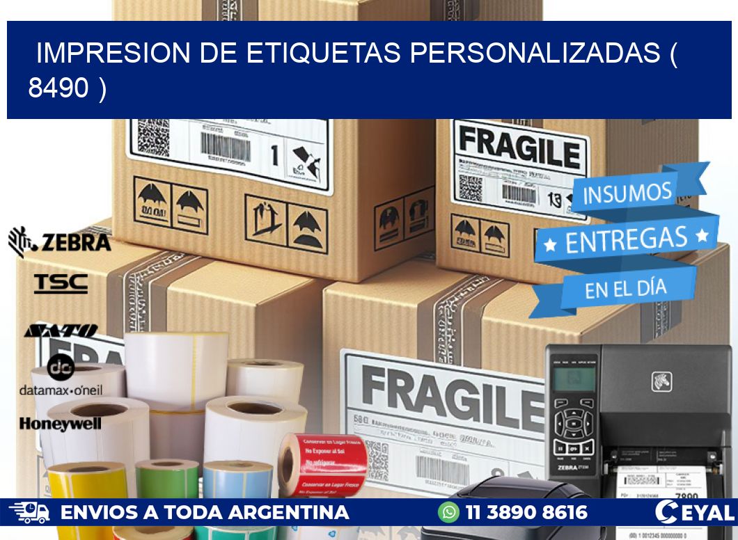 impresion de etiquetas personalizadas ( 8490 )