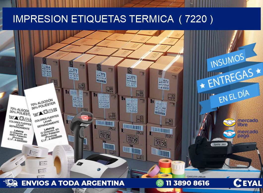 impresion etiquetas termica  ( 7220 )