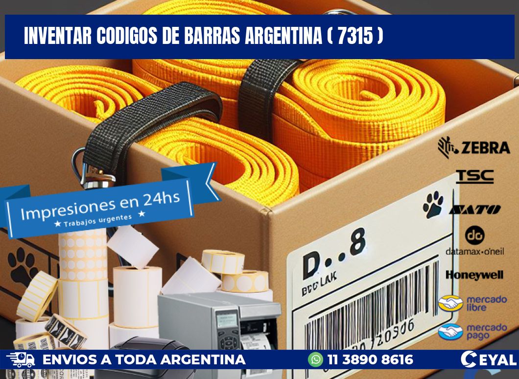 inventar codigos de barras argentina ( 7315 )