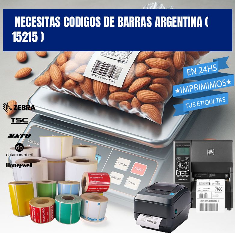 necesitas codigos de barras argentina ( 15215 )
