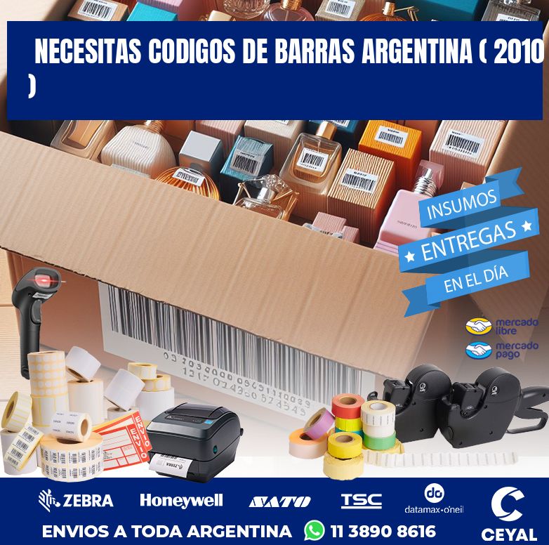 necesitas codigos de barras argentina ( 2010 )