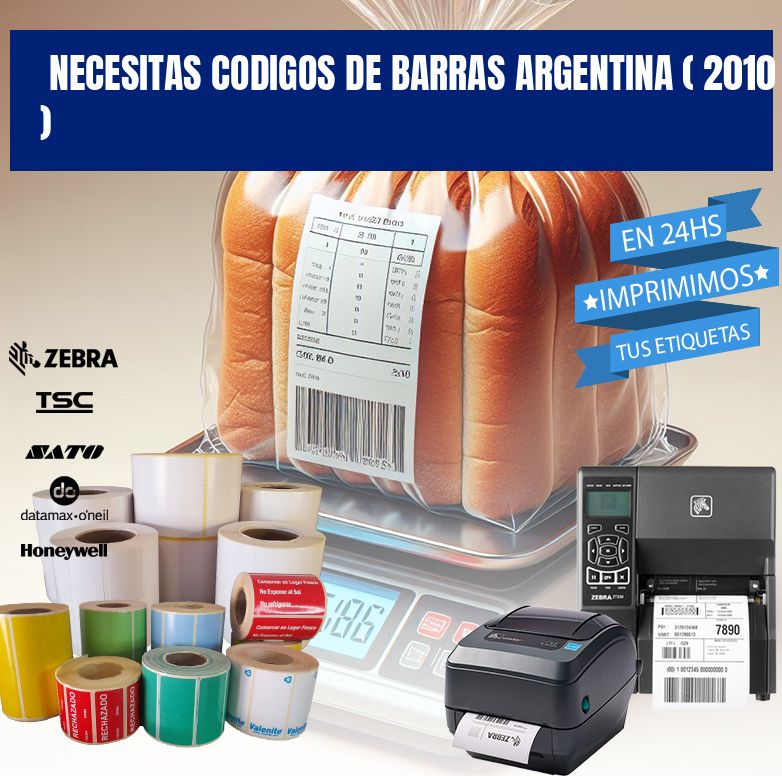 necesitas codigos de barras argentina ( 2010 )