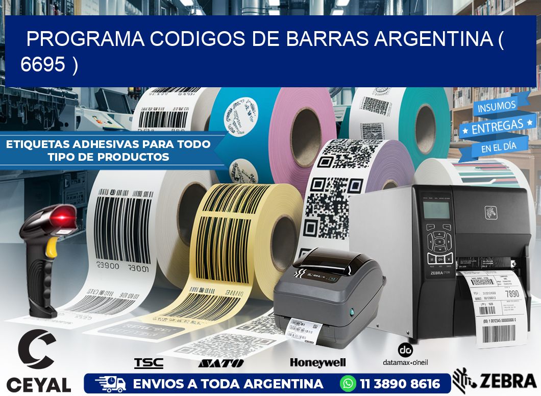 programa codigos de barras argentina ( 6695 )