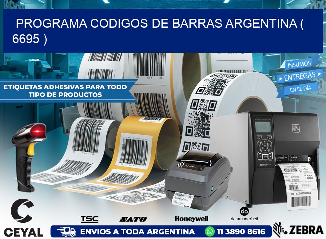 programa codigos de barras argentina ( 6695 )