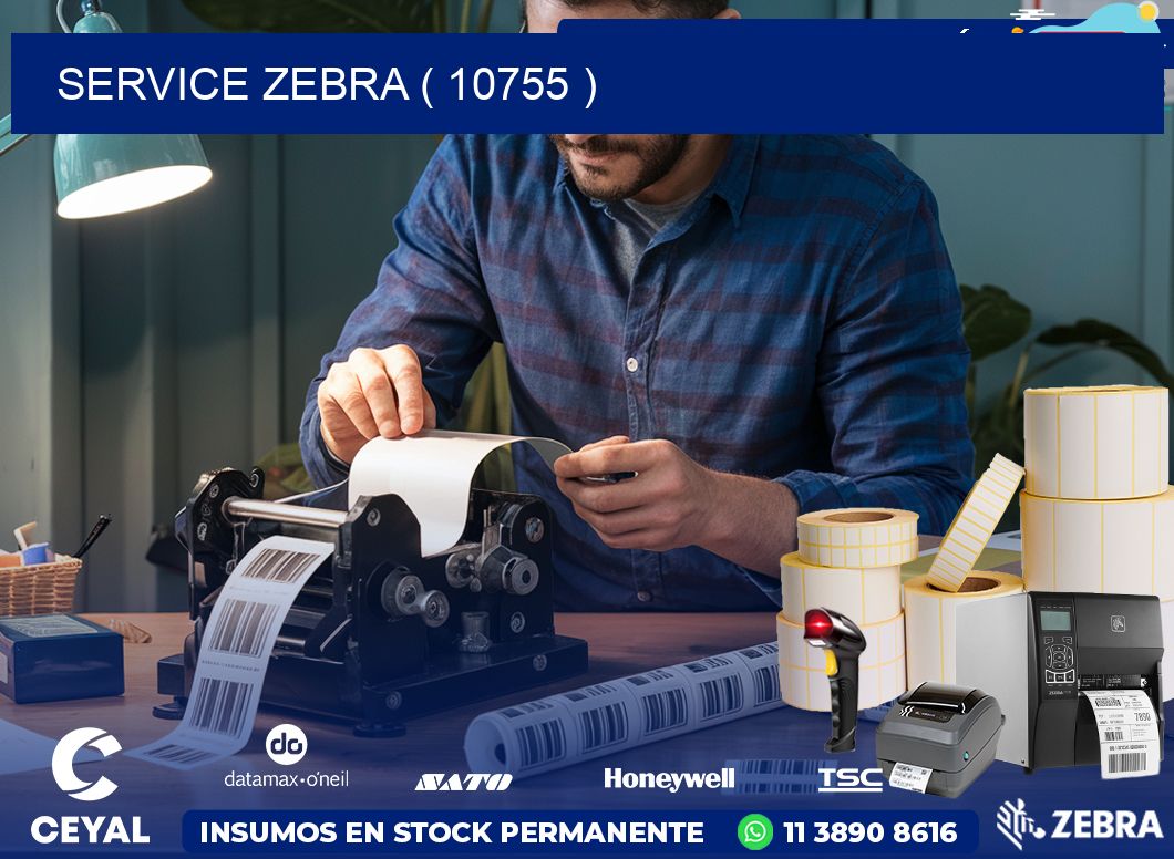 service zebra ( 10755 )