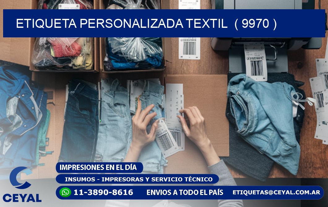 ETIQUETA PERSONALIZADA TEXTIL ( 9970 )