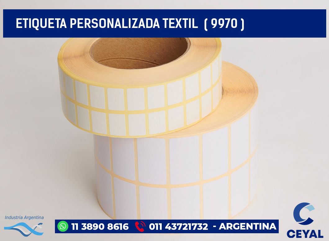 ETIQUETA PERSONALIZADA TEXTIL ( 9970 )