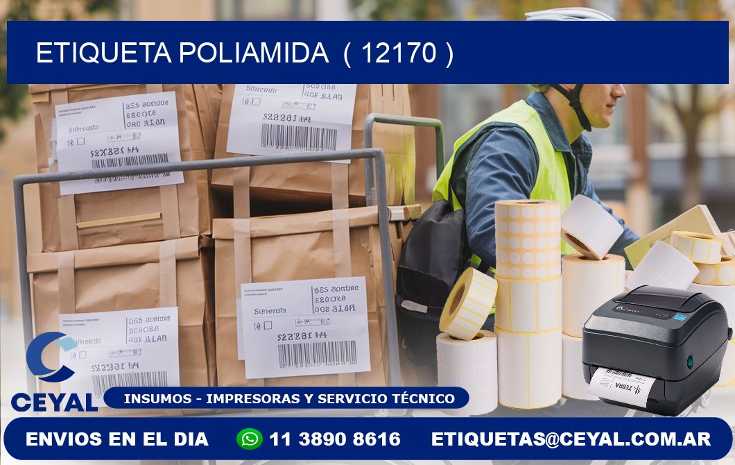 ETIQUETA POLIAMIDA  ( 12170 )