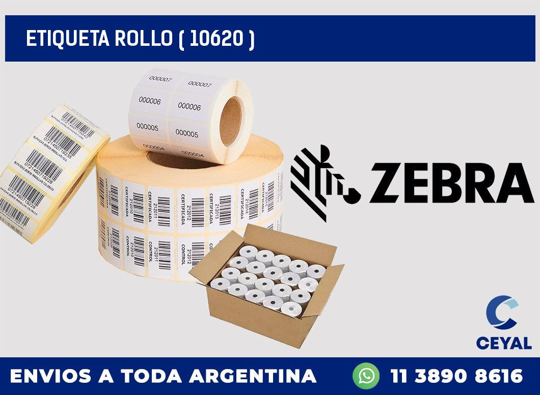 ETIQUETA ROLLO ( 10620 )
