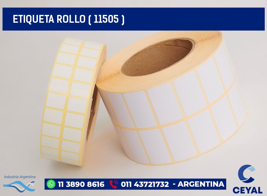 ETIQUETA ROLLO ( 11505 )