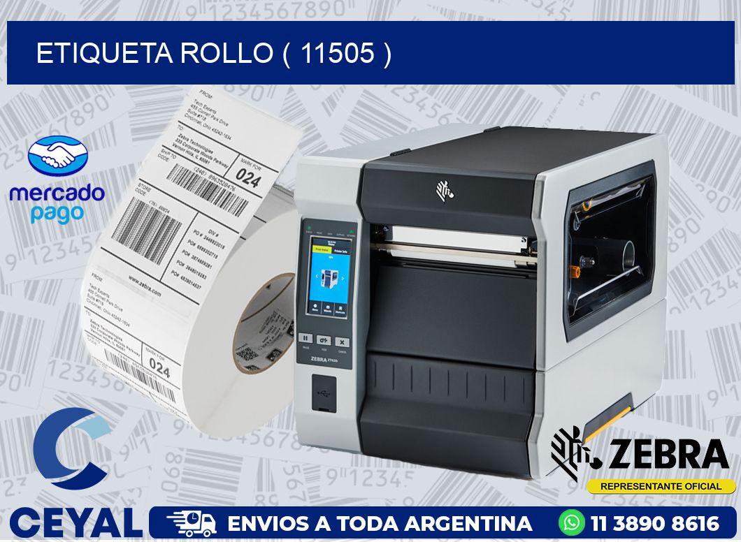 ETIQUETA ROLLO ( 11505 )