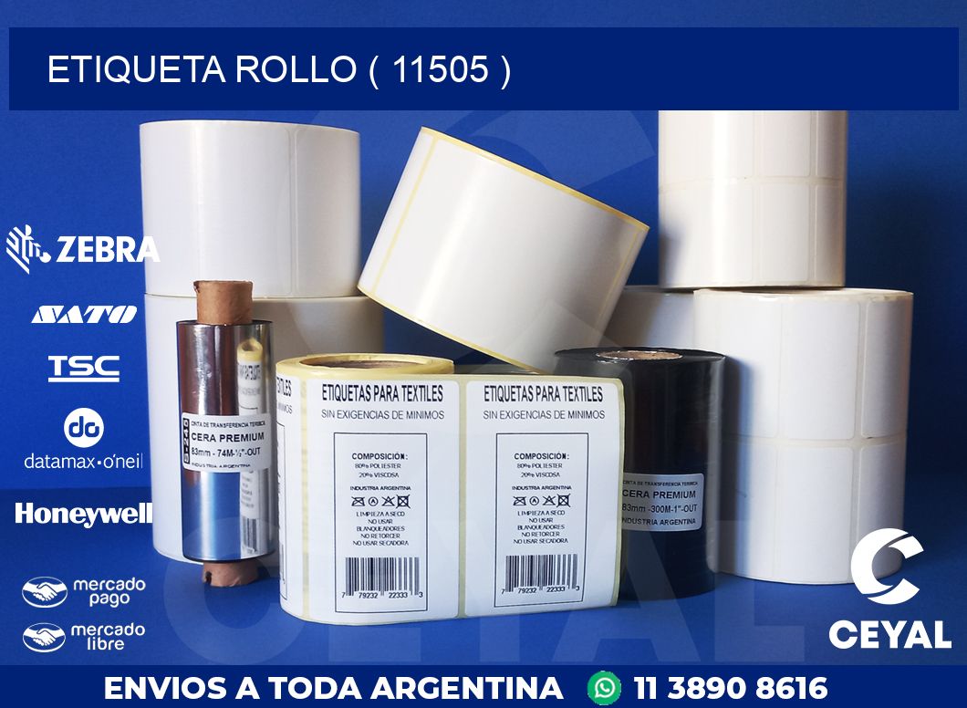 ETIQUETA ROLLO ( 11505 )