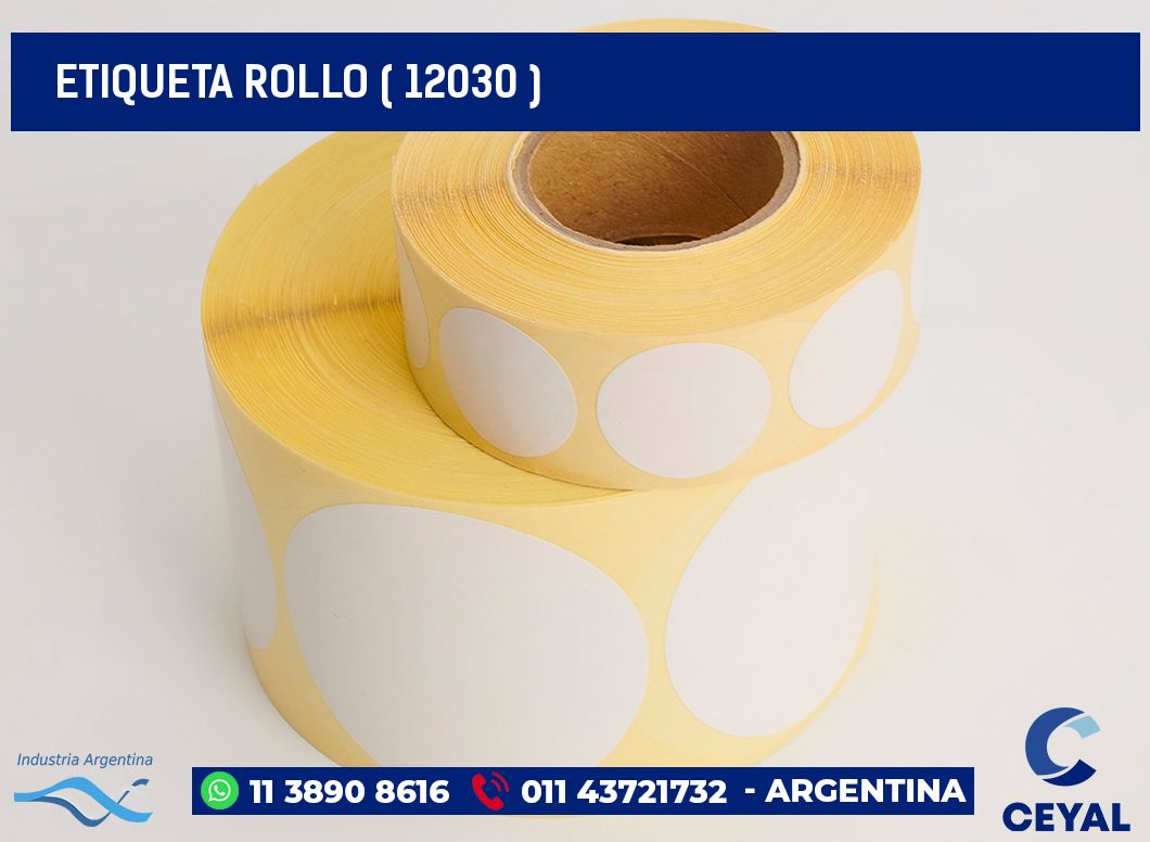 ETIQUETA ROLLO ( 12030 )