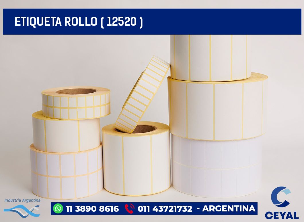 ETIQUETA ROLLO ( 12520 )