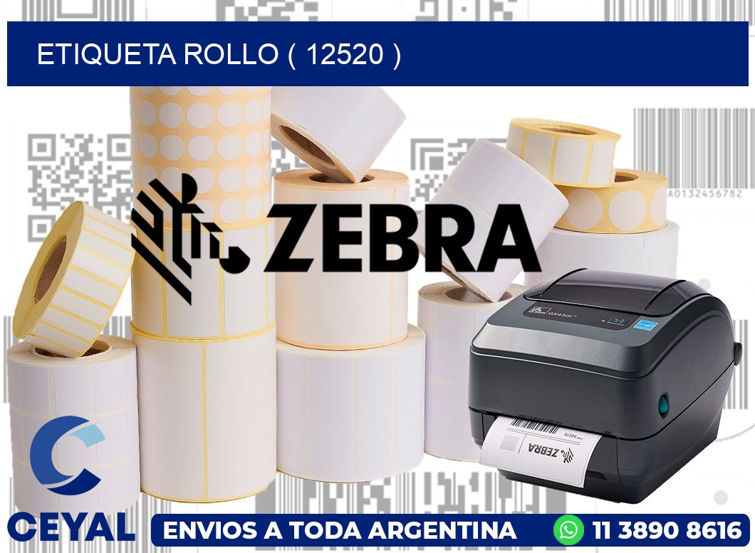 ETIQUETA ROLLO ( 12520 )