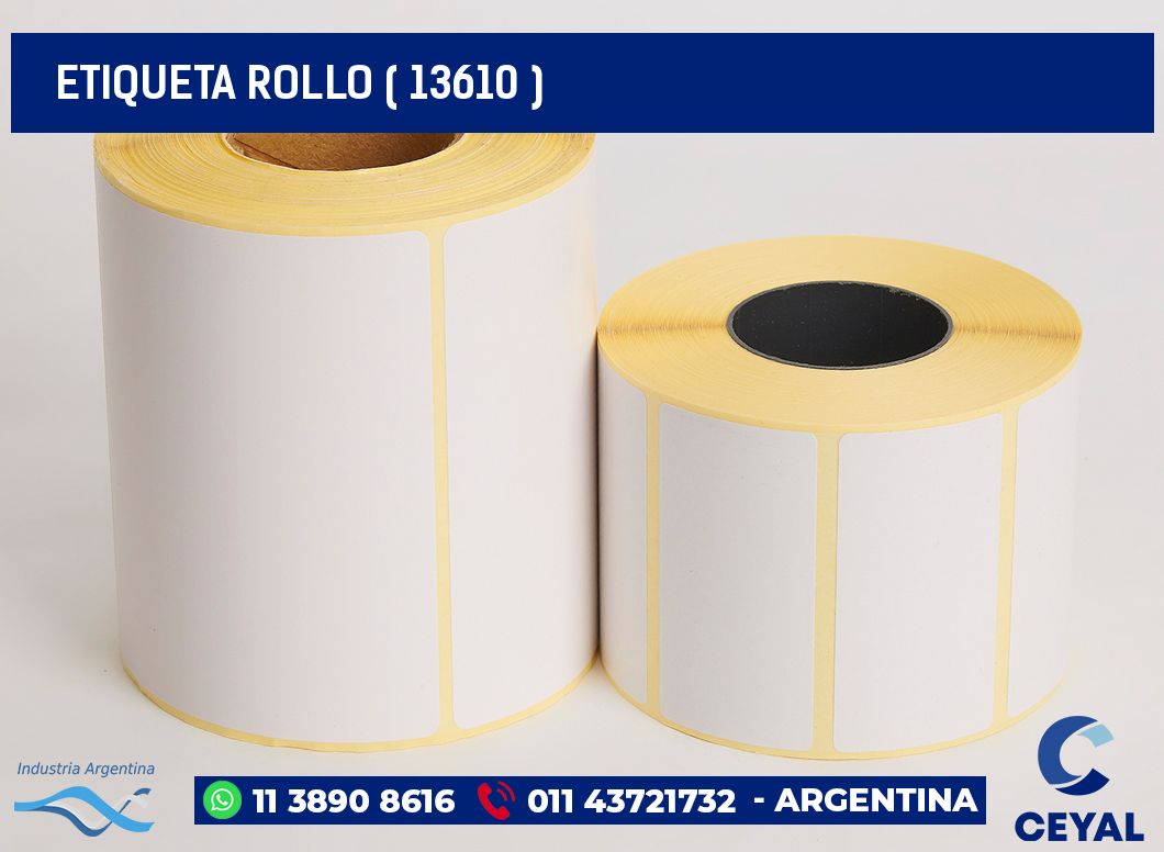 ETIQUETA ROLLO ( 13610 )