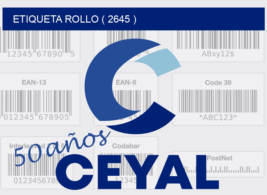 ETIQUETA ROLLO ( 2645 )