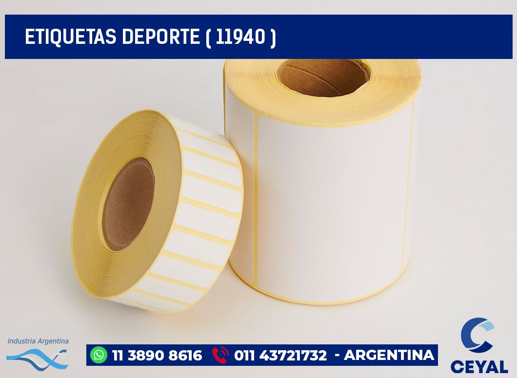 ETIQUETAS DEPORTE ( 11940 )
