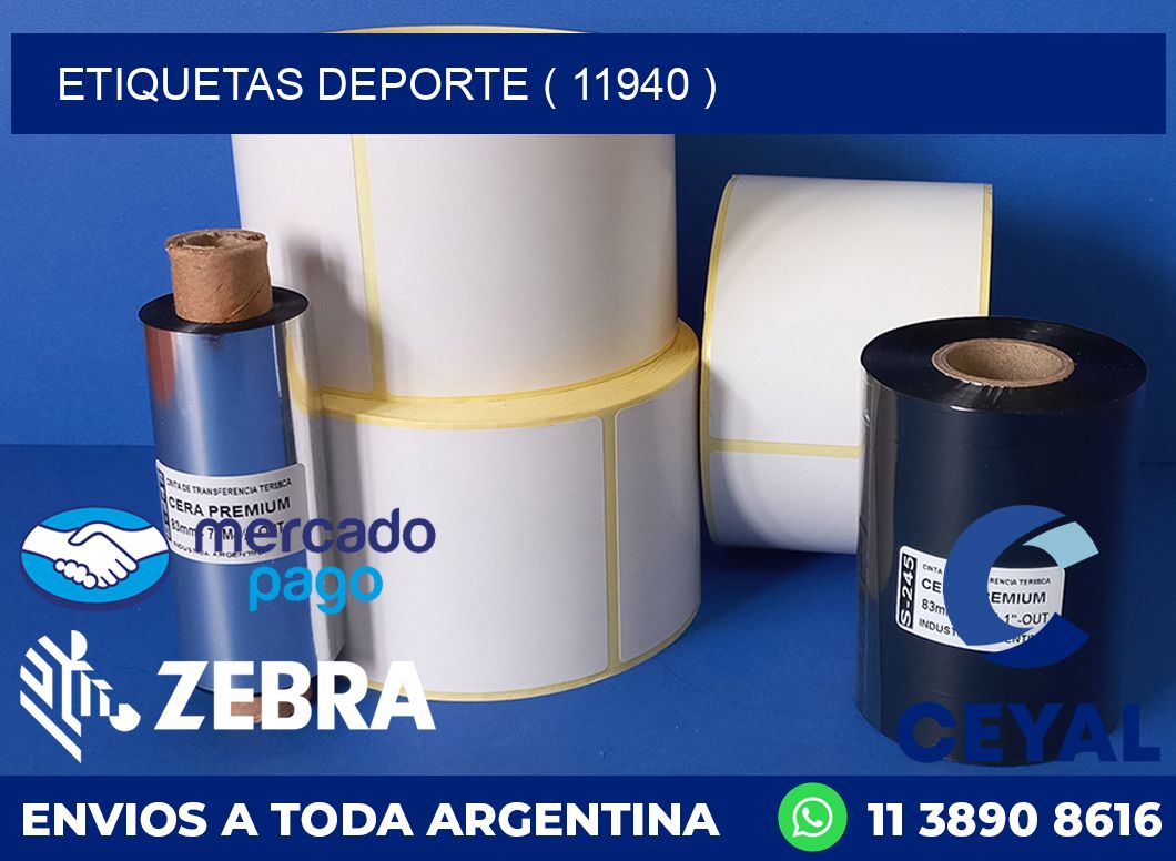 ETIQUETAS DEPORTE ( 11940 )