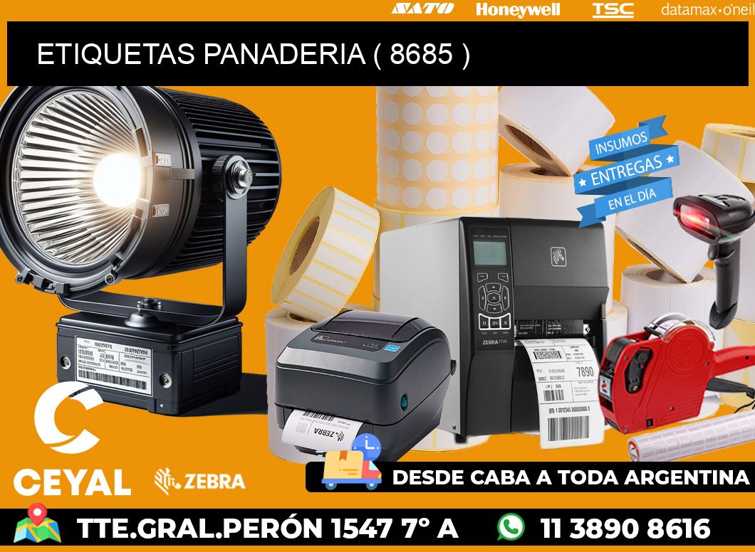 ETIQUETAS PANADERIA ( 8685 )