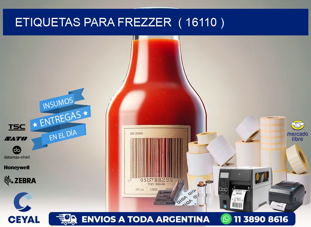 ETIQUETAS PARA FREZZER ( 16110 )