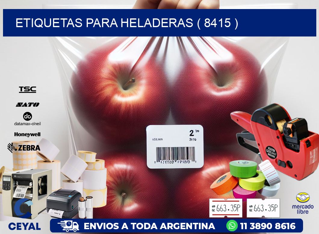ETIQUETAS PARA HELADERAS ( 8415 )