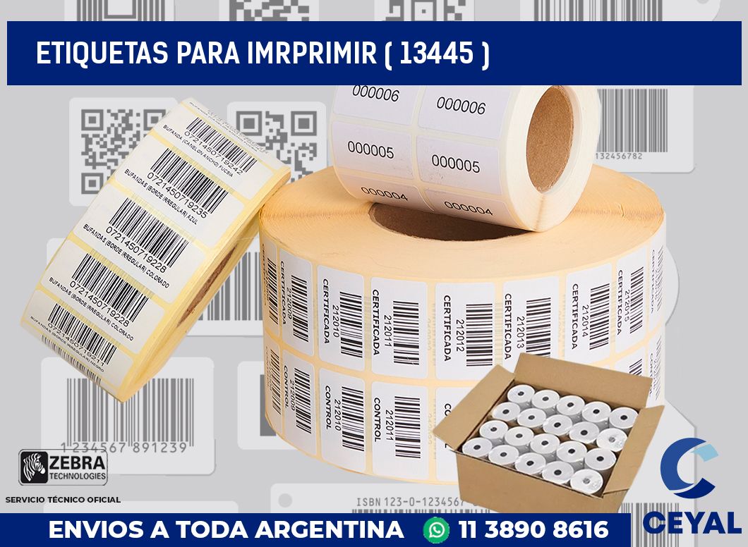 ETIQUETAS PARA IMRPRIMIR ( 13445 )