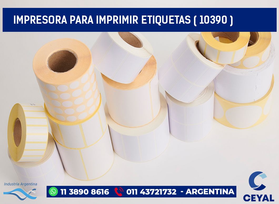 IMPRESORA PARA IMPRIMIR ETIQUETAS ( 10390 )